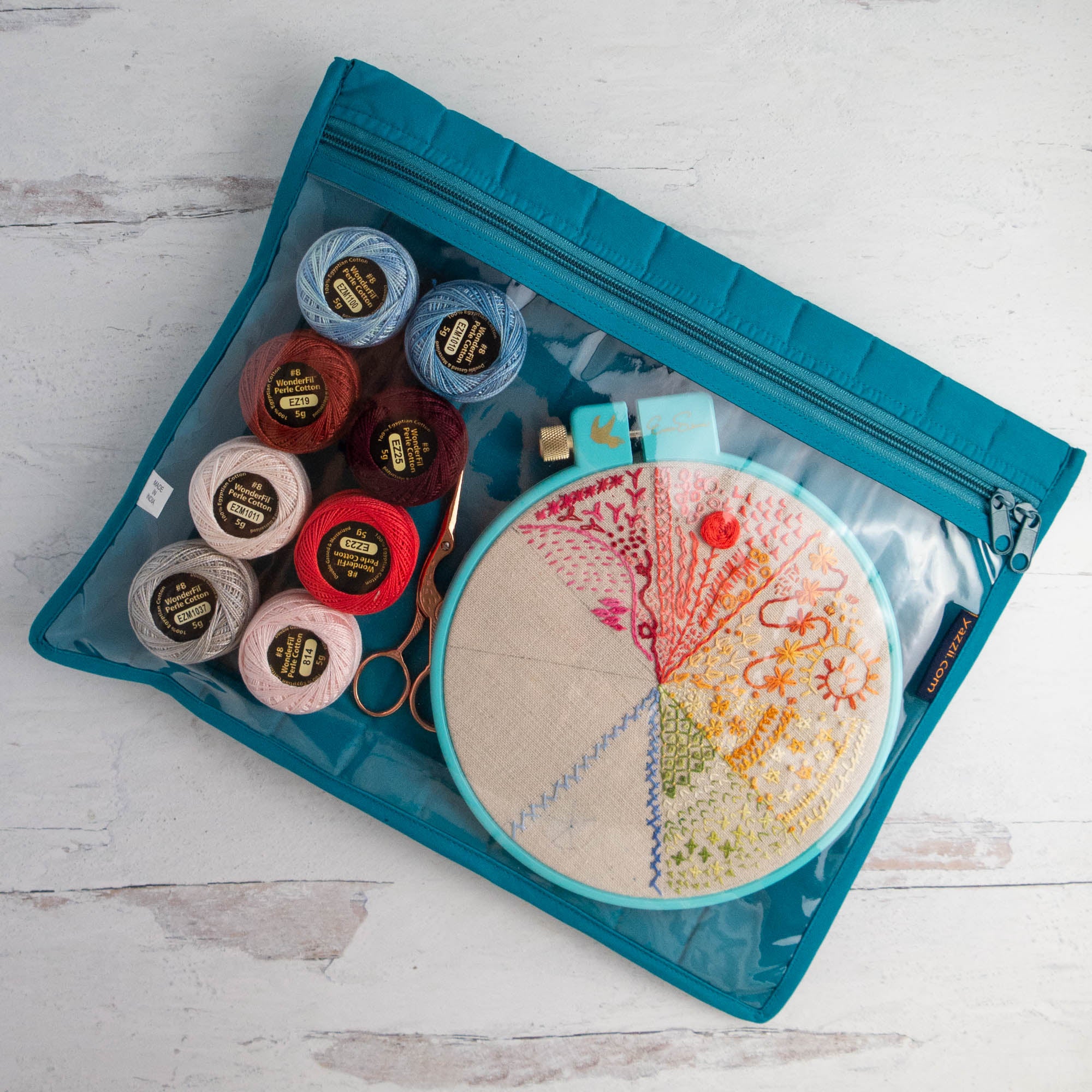 CA474 Yazzii Craft Box-Fabric Top – Paper Pieces