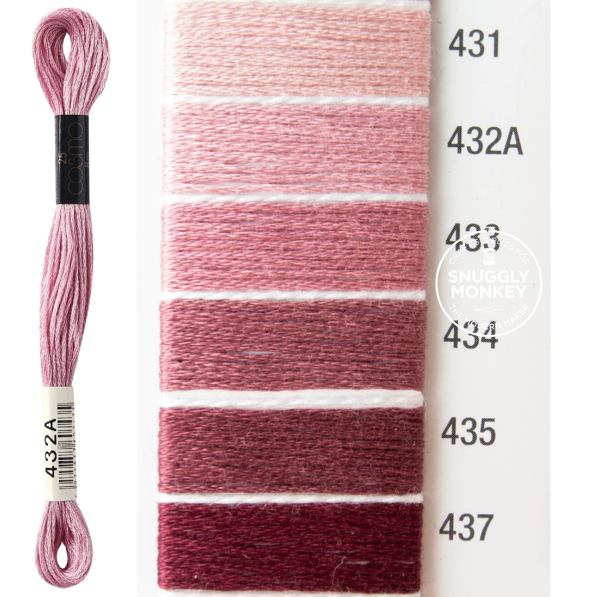 Cosmo Embroidery Floss Set :: Color Wheel – Snuggly Monkey