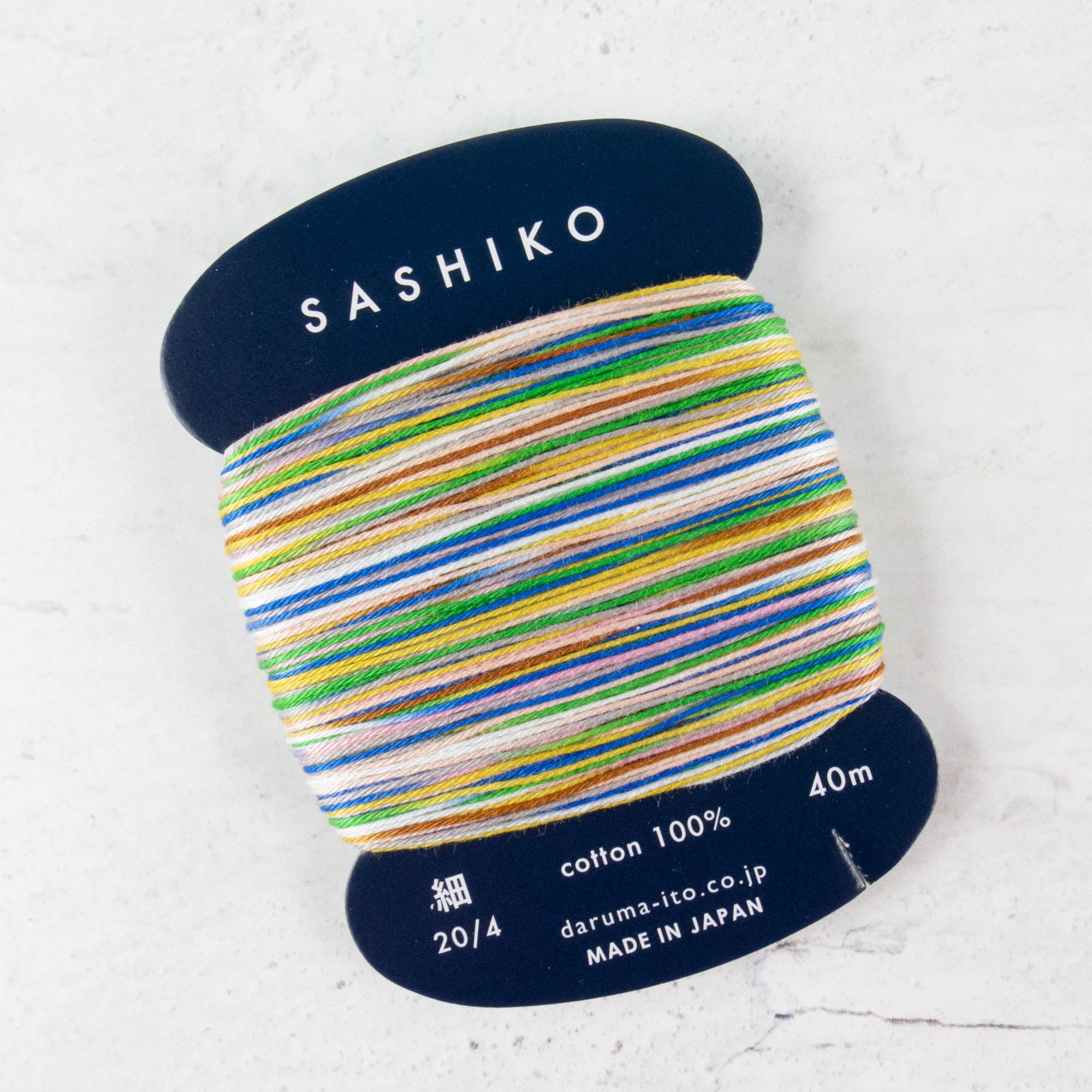 Daruma Carded Variegated Sashiko Thread - Tanabata (no. 502) – Snuggly  Monkey