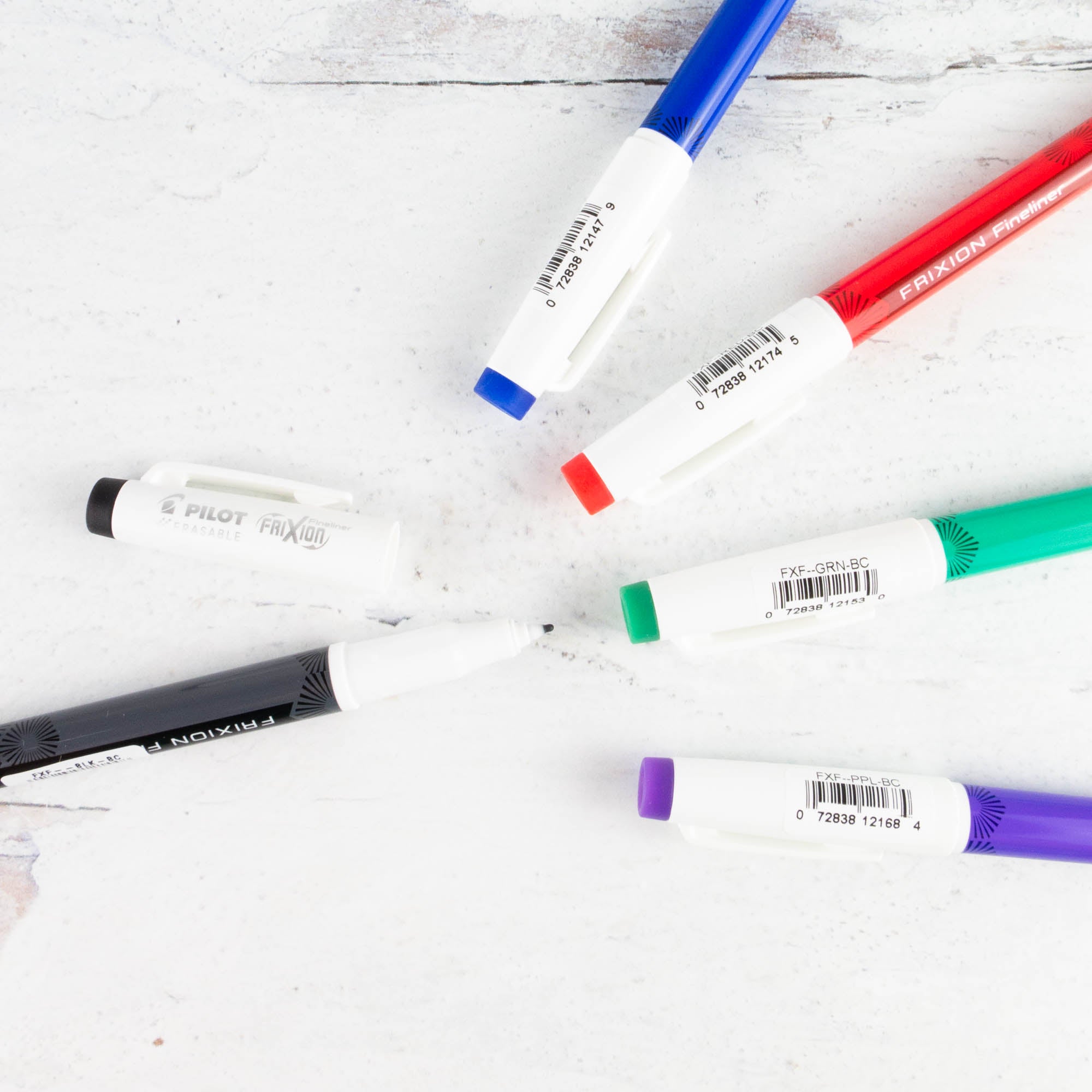 FriXion Fineliner Erasable Marker Pens