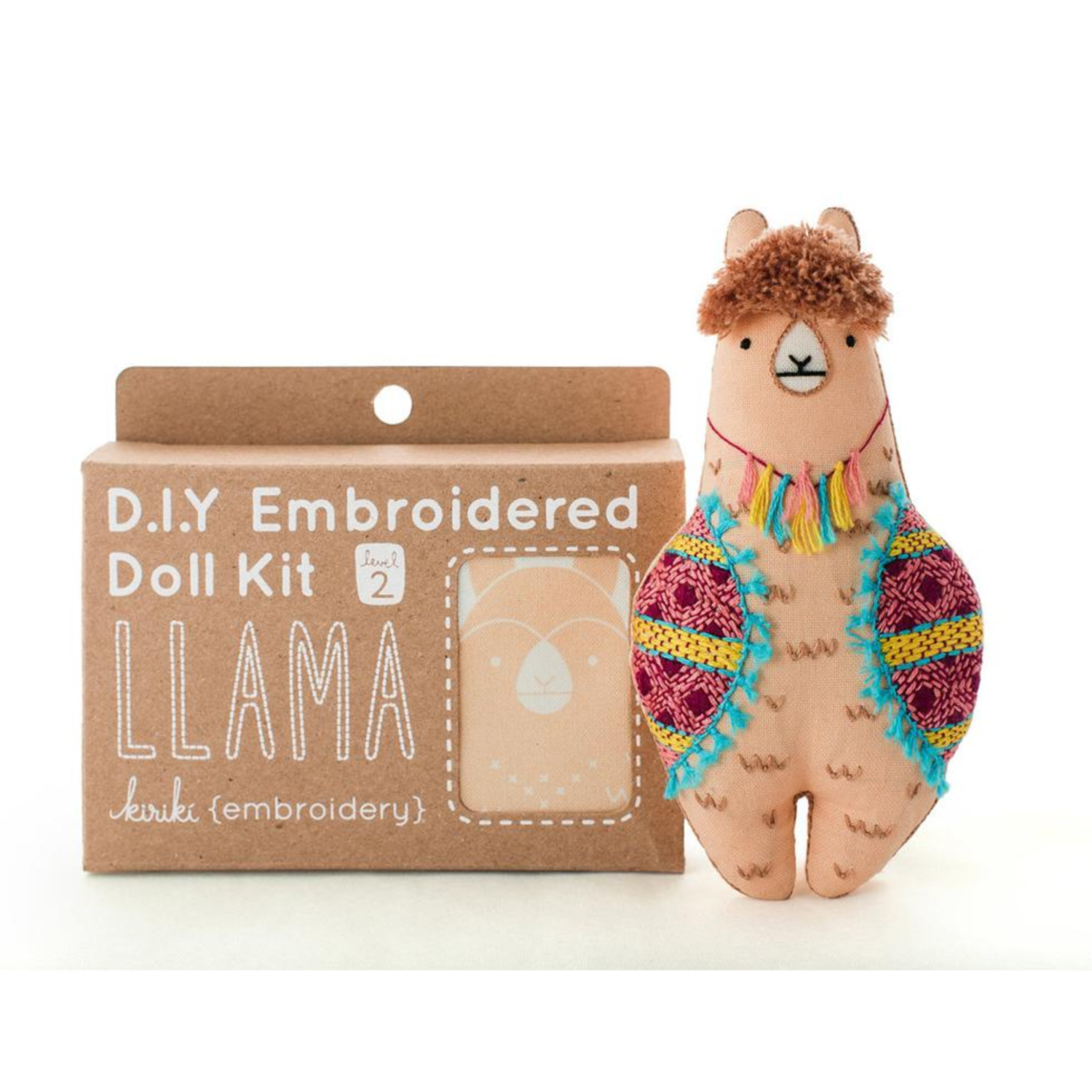 Sew Cute Felt Backpack Clip Kit Llama