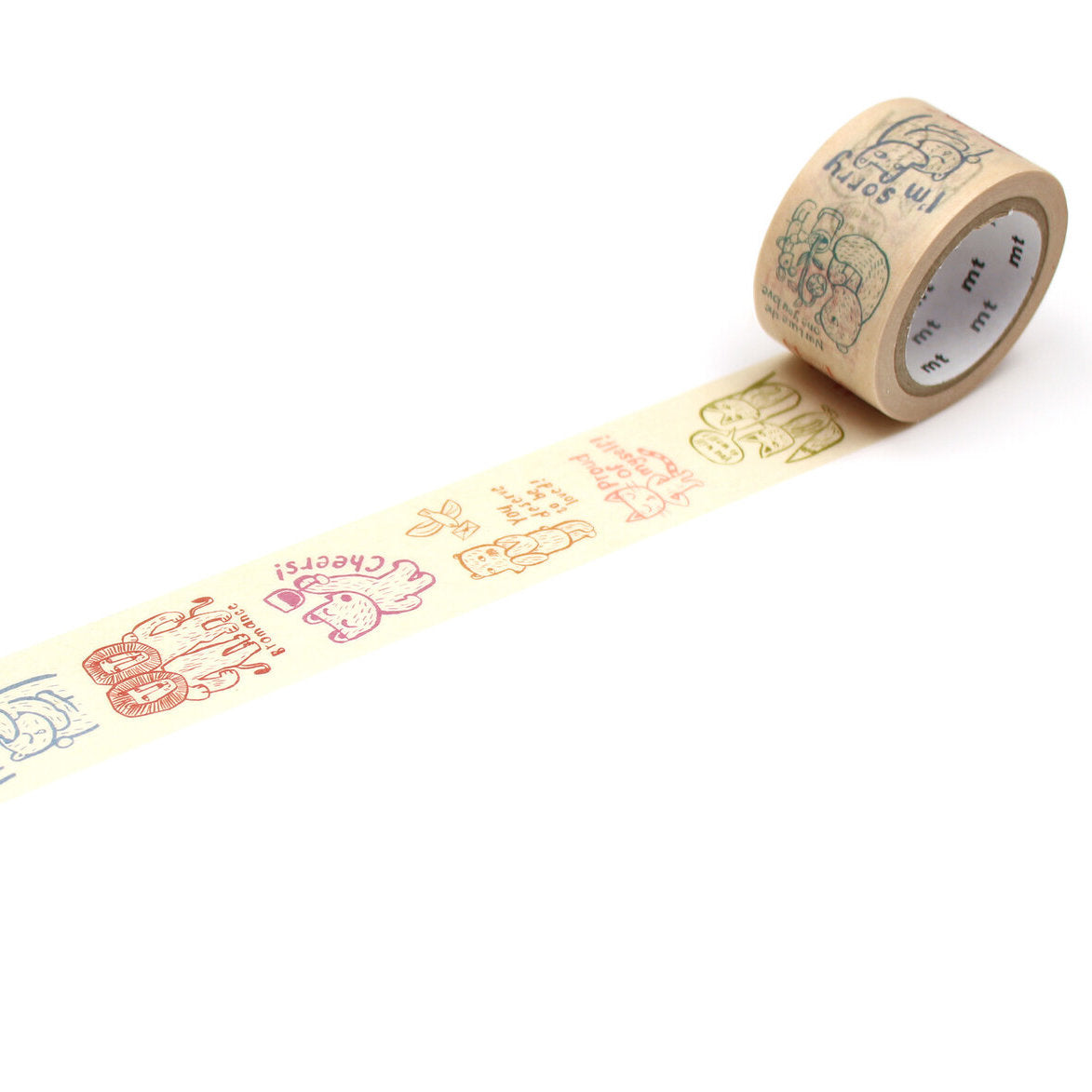 Cup of Therapy Messages Japanese Washi Tape – Snuggly Monkey