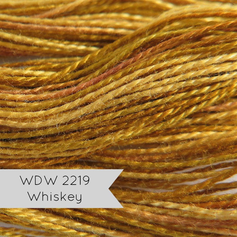 Weeks Dye Works Hand Over-Dyed Pearl Cotton Thread - Size 8 Lancaster Red