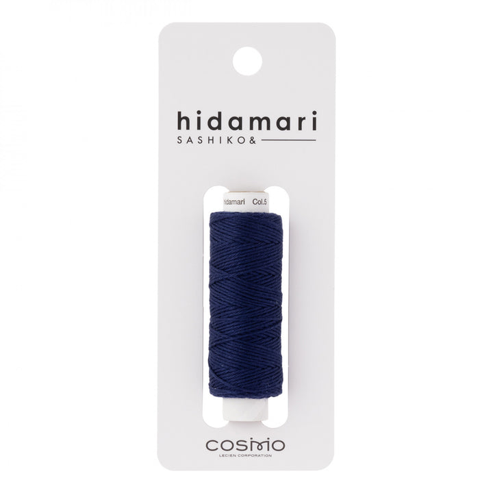 Cosmo Hidamari Sashiko Thread - Indigo Blue (#5)