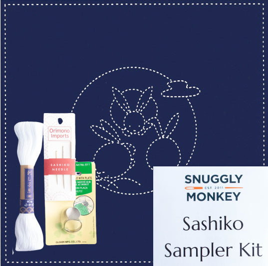 Halloween Sashiko Kit – Snuggly Monkey