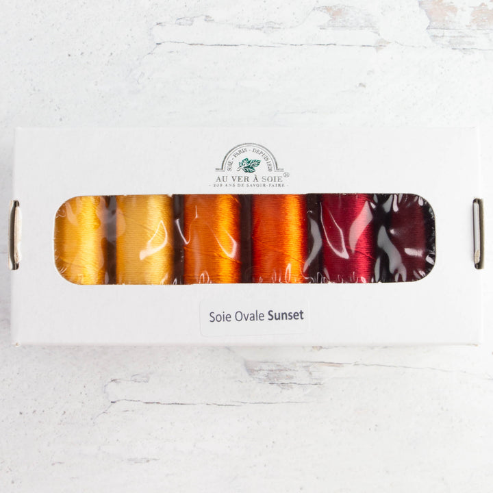 Soie Ovale Filament Silk Thread Set - Sunset