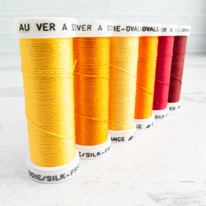 Soie Ovale Filament Silk Thread Set - Sunset