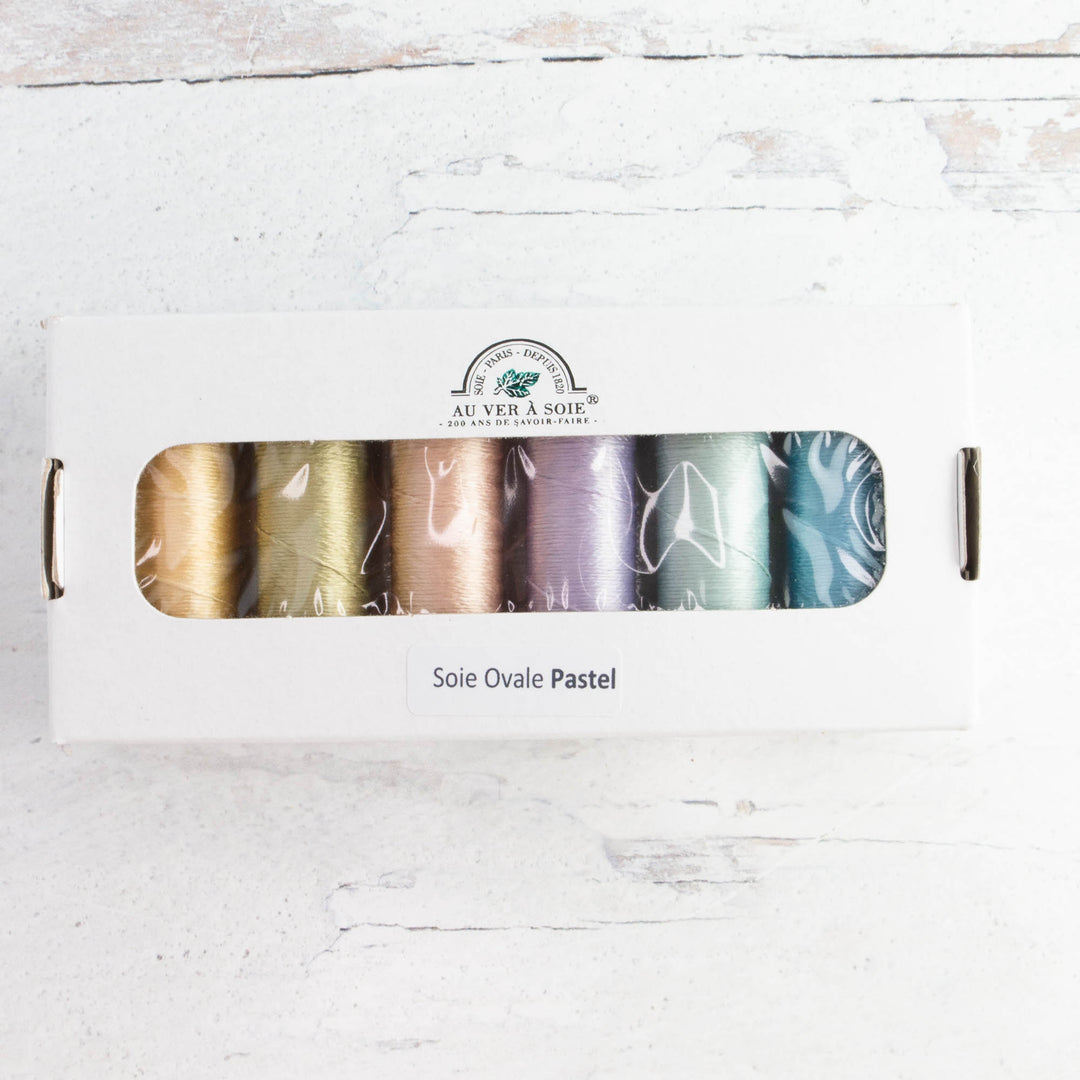 Soie Ovale Filament Silk Thread Set - Pastels