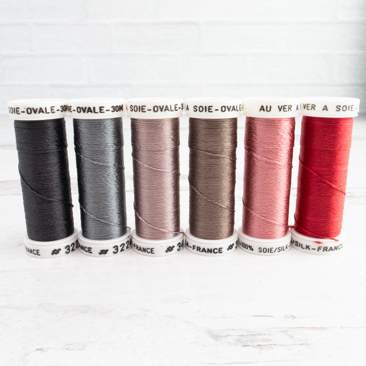 Soie Ovale Filament Silk Thread Set - Vintage