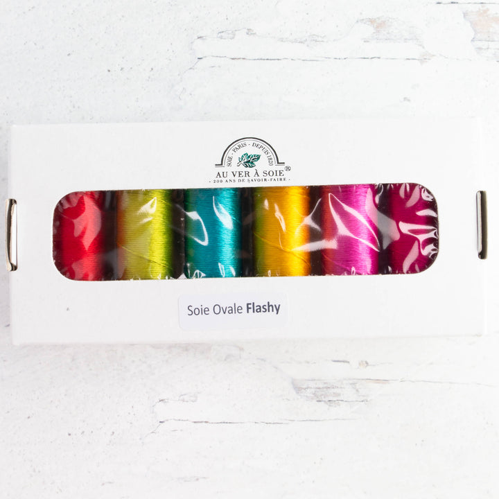 Soie Ovale Filament Silk Thread Set - Flashy