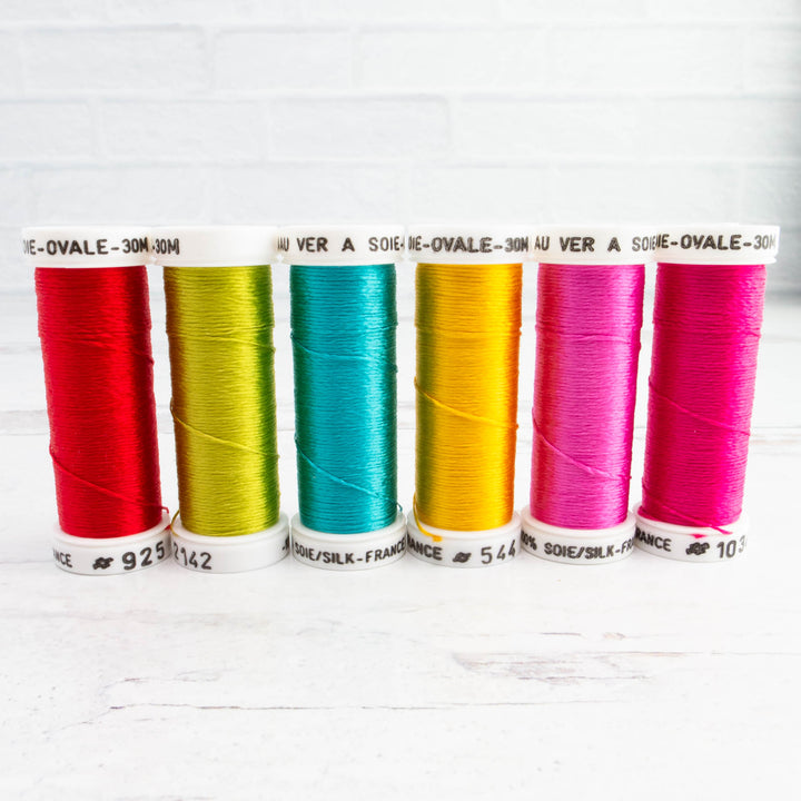 Soie Ovale Filament Silk Thread Set - Flashy