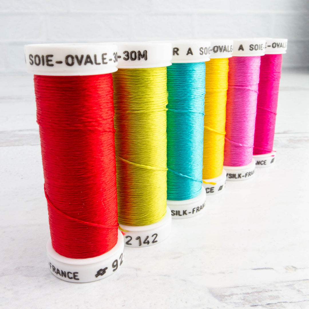 Soie Ovale Filament Silk Thread Set - Flashy