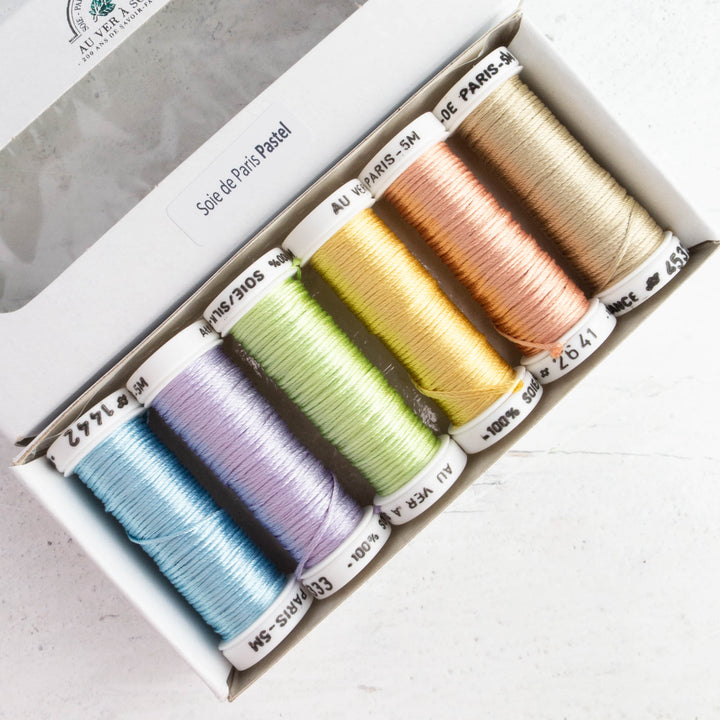 Soie de Paris Filament Silk Thread Set - Pastel