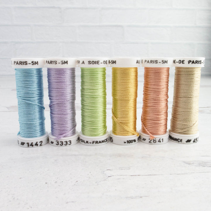 Soie de Paris Filament Silk Thread Set - Pastel