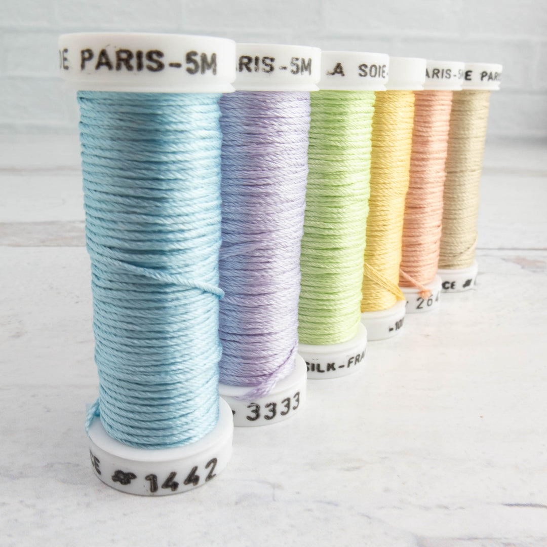 Soie de Paris Filament Silk Thread Set - Pastel