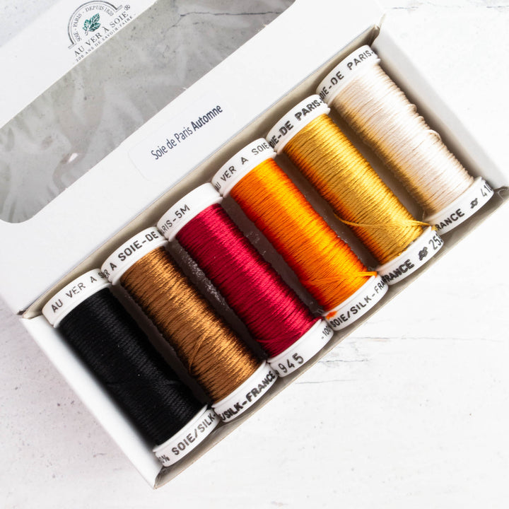 Soie de Paris Filament Silk Thread Set - Autumn