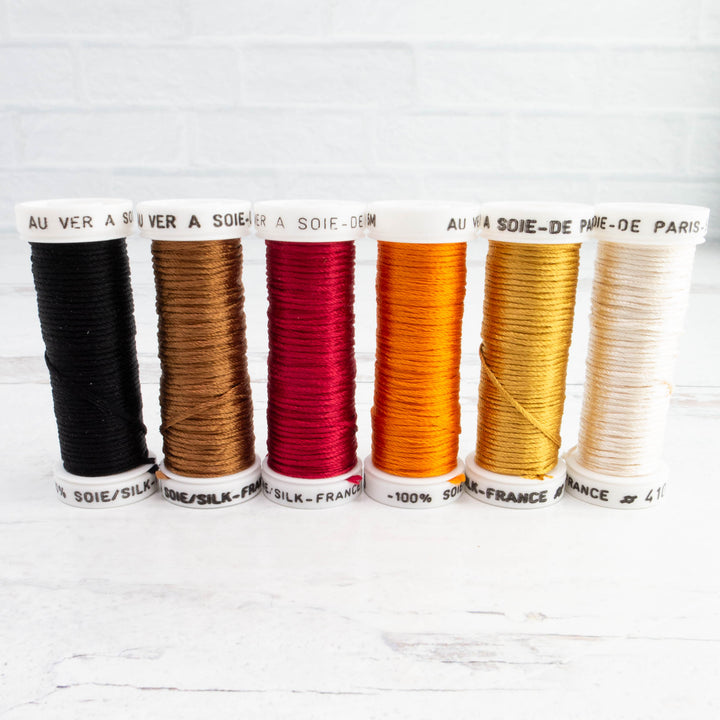 Soie de Paris Filament Silk Thread Set - Autumn