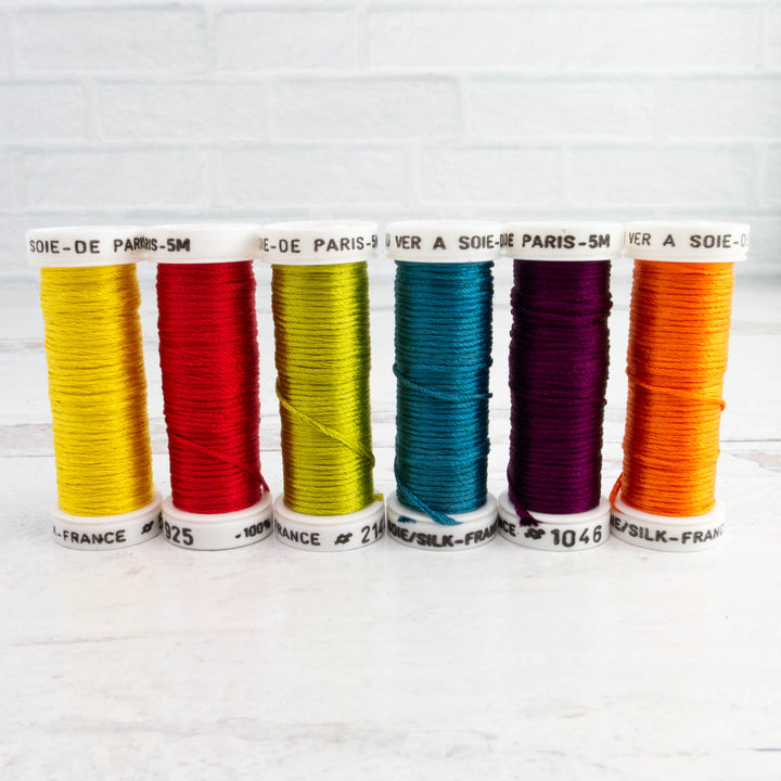 Soie de Paris Filament Silk Thread Set - Flashy