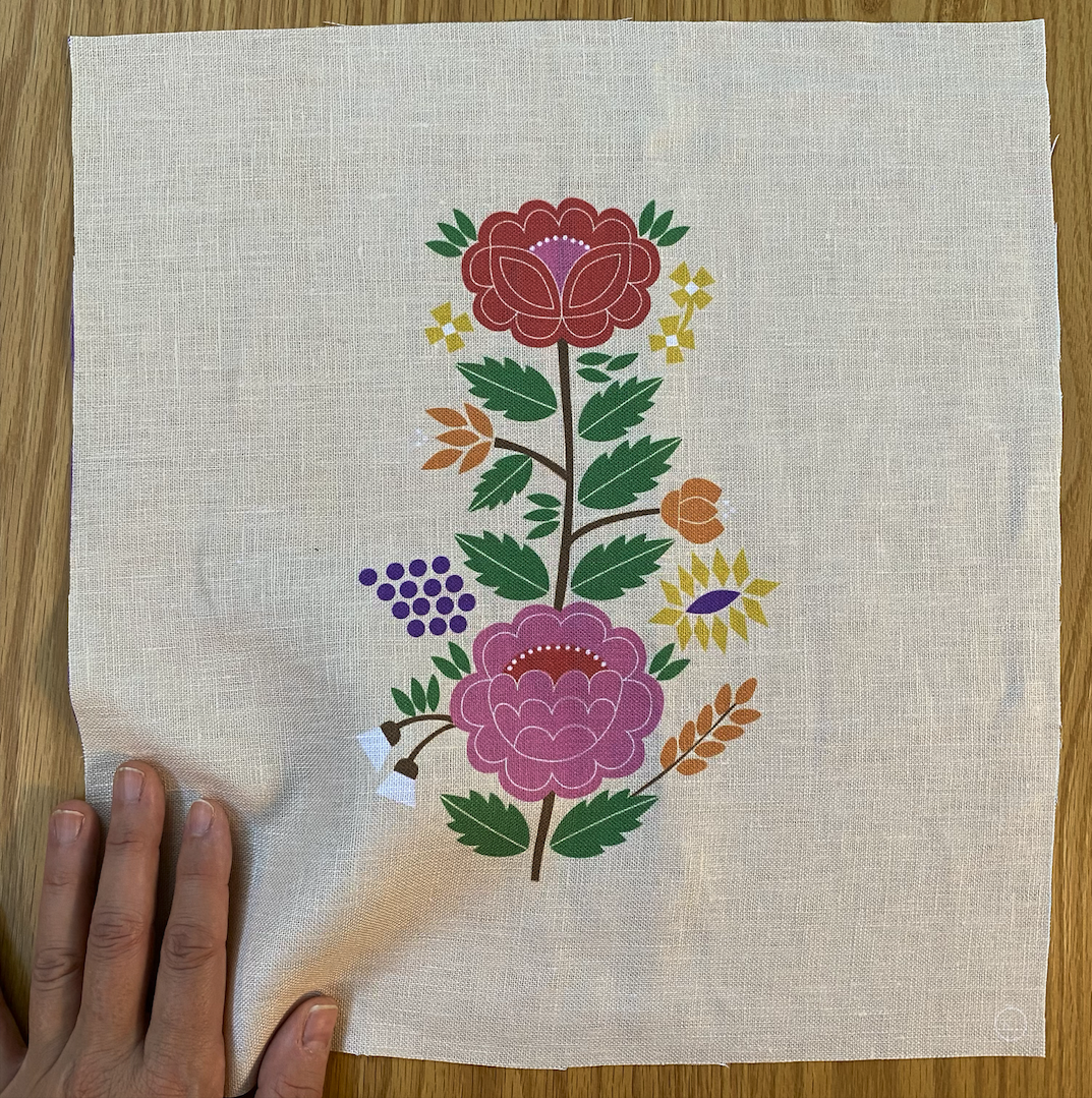 Modern Embroidery Kit - Ania