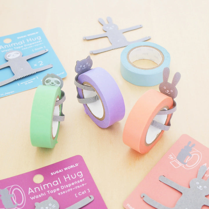 Animal Hug Washi Tape Dispenser