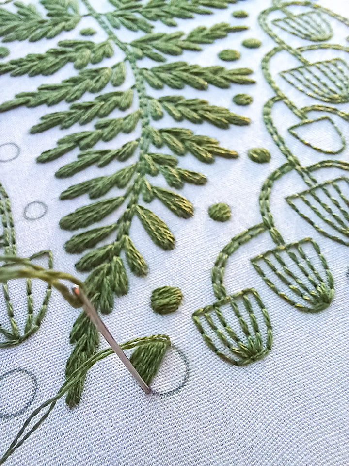 Fern + Friends Embroidery Kit