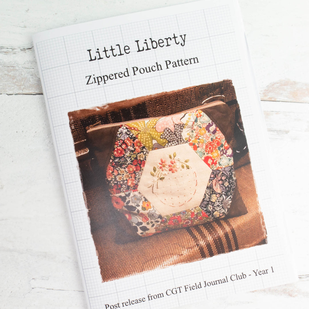 Little Liberty Pouch Sewing Pattern & Thread Set