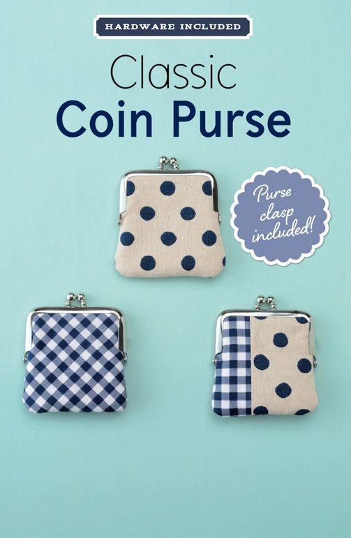 Classic Coin Purse Pattern & Hardware