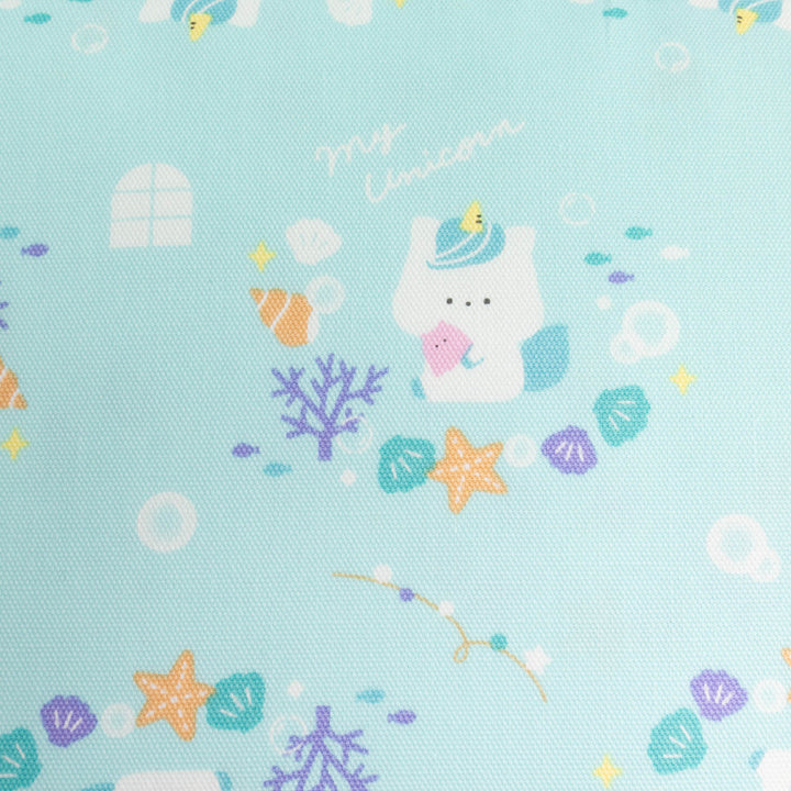 Japanese Cotton Oxford Fabric - My Unicorn (C421023D)