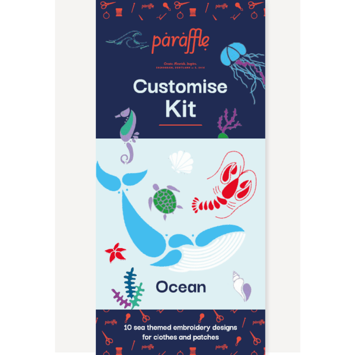 Ocean Customize Embroidery Kit