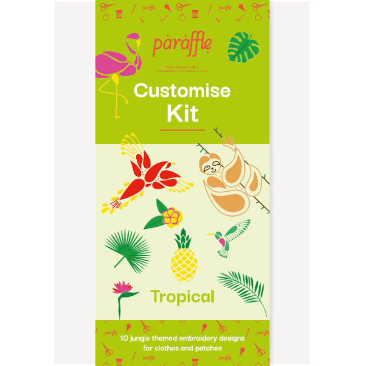 Tropical Customize Embroidery Kit