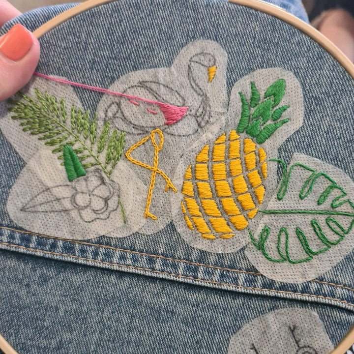 Tropical Customize Embroidery Kit