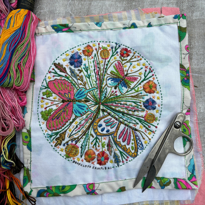 Spring Fling Embroidery Sampler