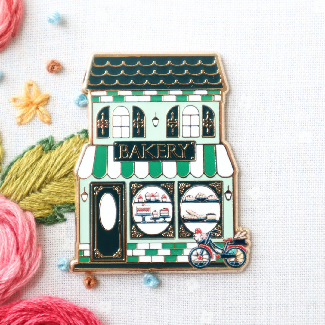 Bakery Enamel Needle Minder