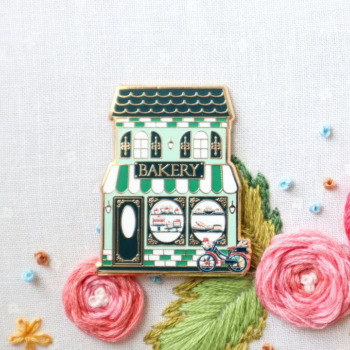 Bakery Enamel Needle Minder