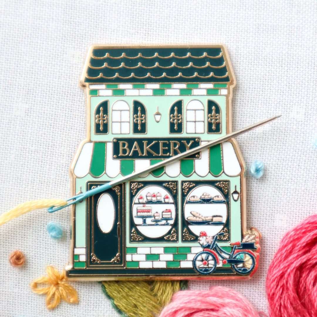 Bakery Enamel Needle Minder