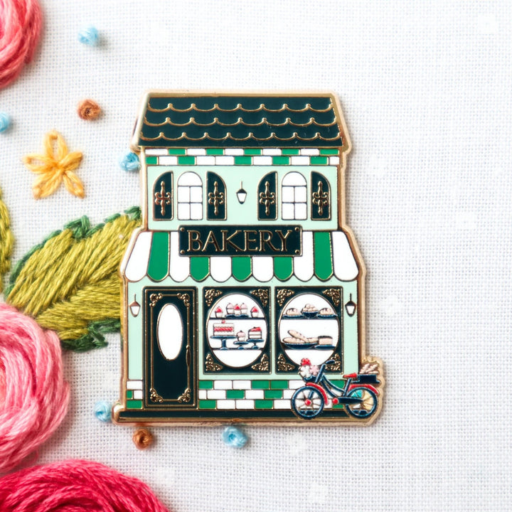 Bakery Enamel Needle Minder