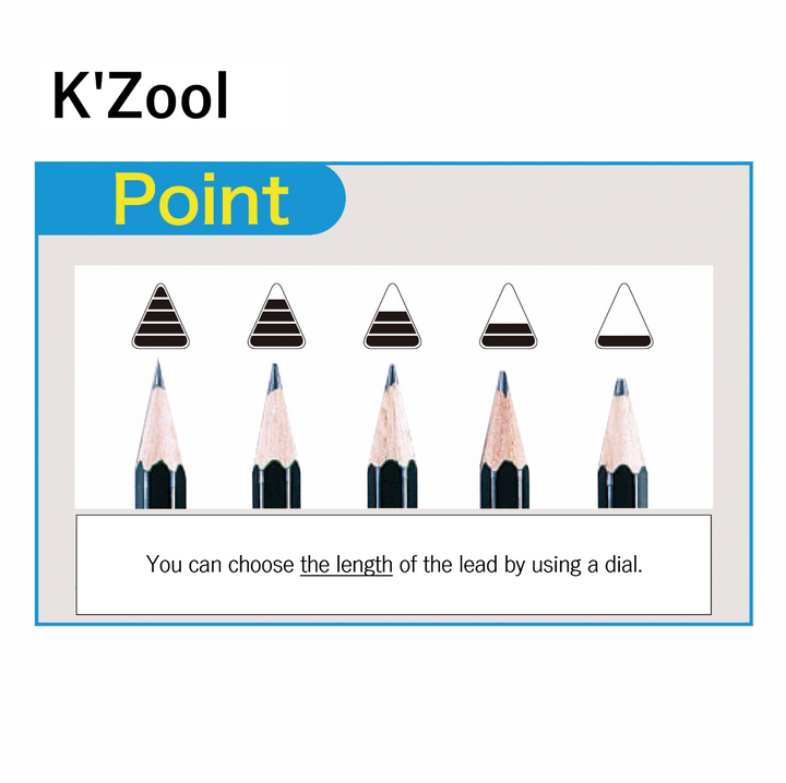 K'Zool Japanese Pencil Sharpener