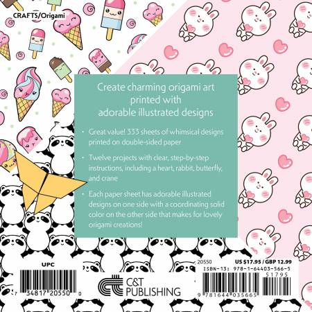 333 Kawaii Origami Sheets