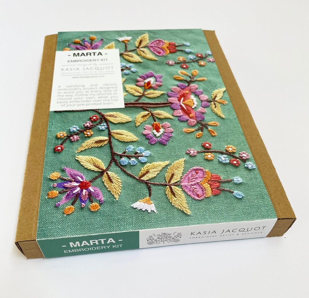 Modern Embroidery Kit - Marta