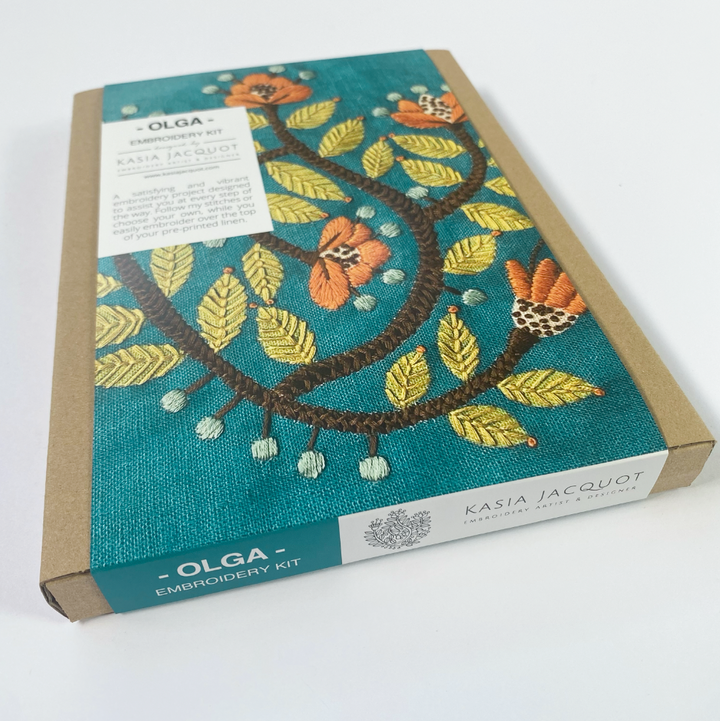 Modern Embroidery Kit - Olga