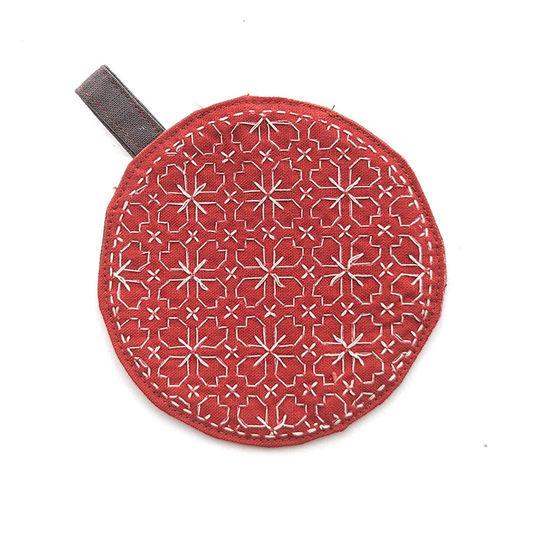 Circle Sashiko Coasters Kit