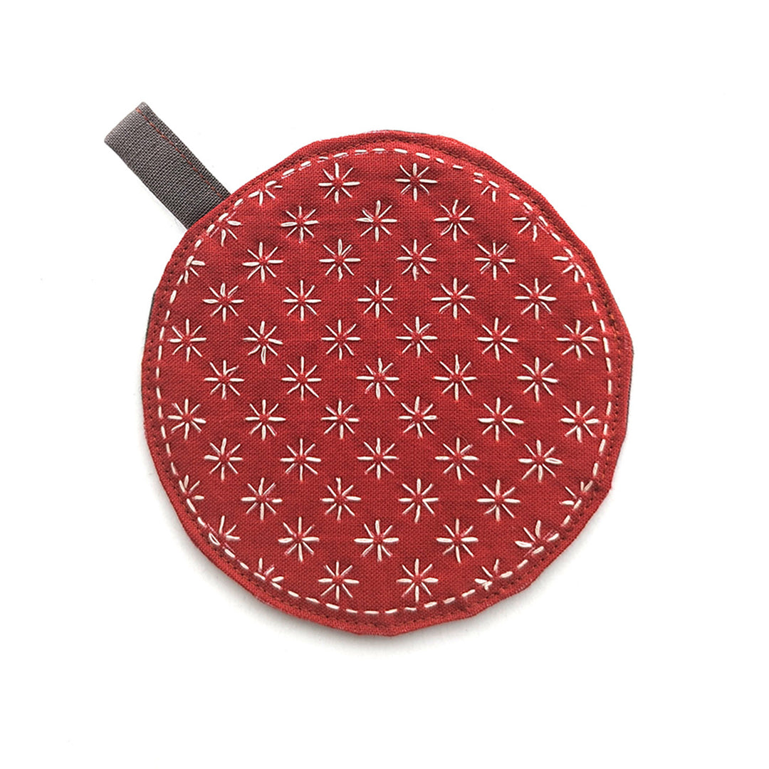 Circle Sashiko Coasters Kit