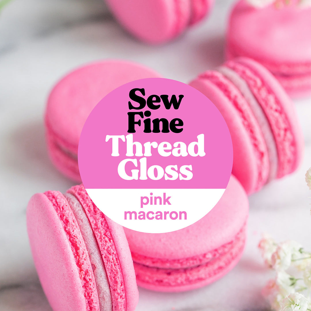 Sew Fine Thread Gloss - Pink Macaron Scent