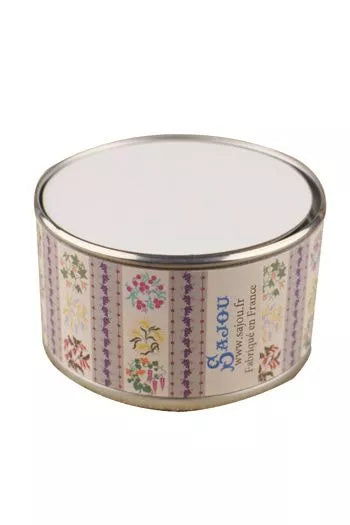 Customizable Lid Storage Tin - Floral