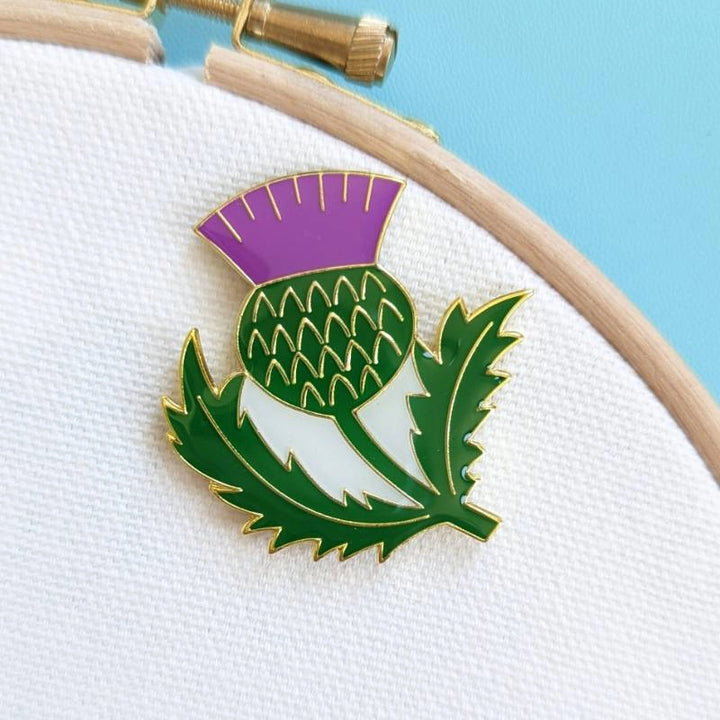 Scottish Thistle Needle Minder