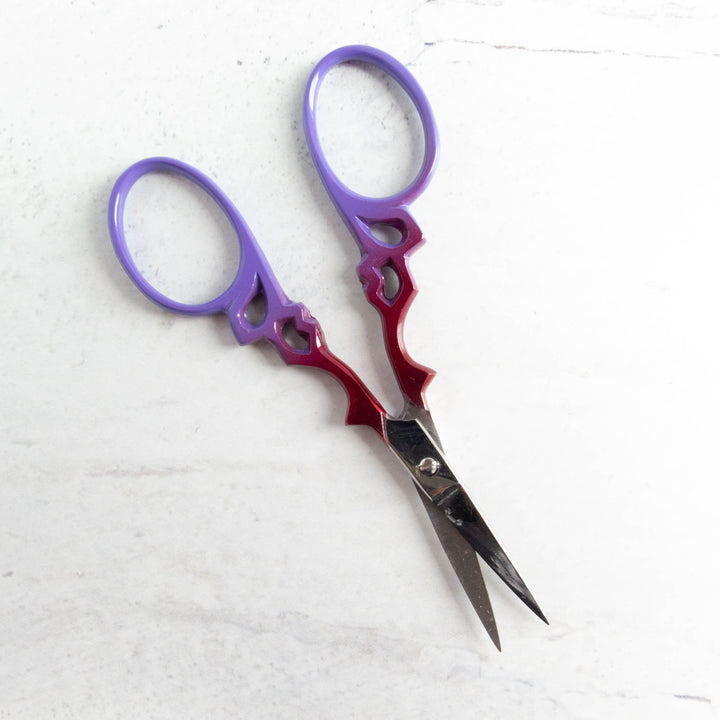 Two-Tone Filigree Embroidery Scissors