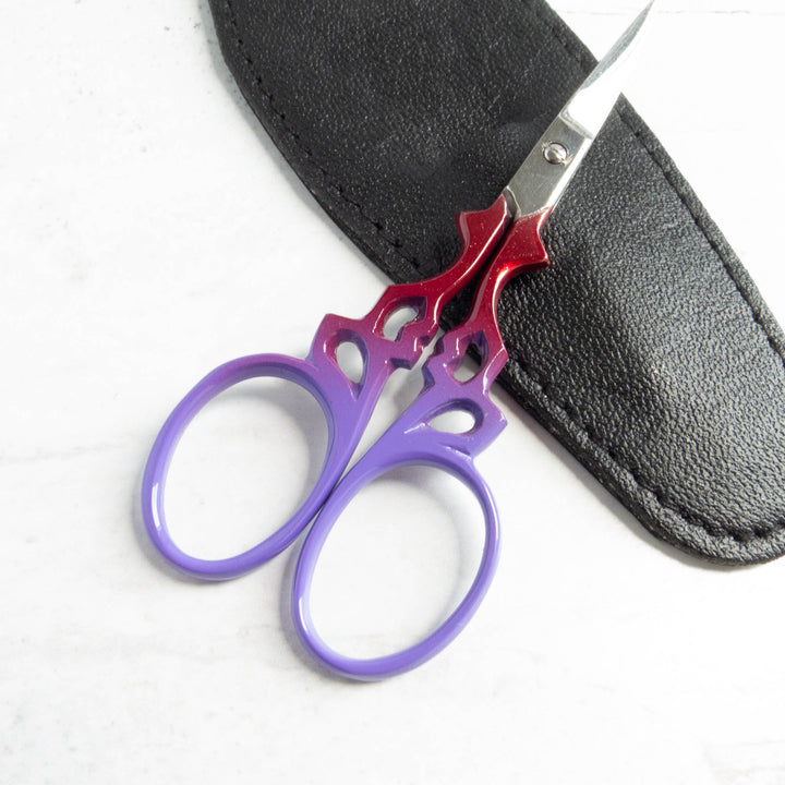 Two-Tone Filigree Embroidery Scissors