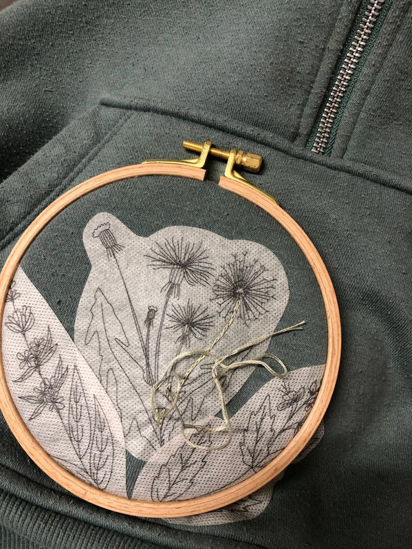 Unconventional Flowers Stick & Stitch Embroidery Patterns