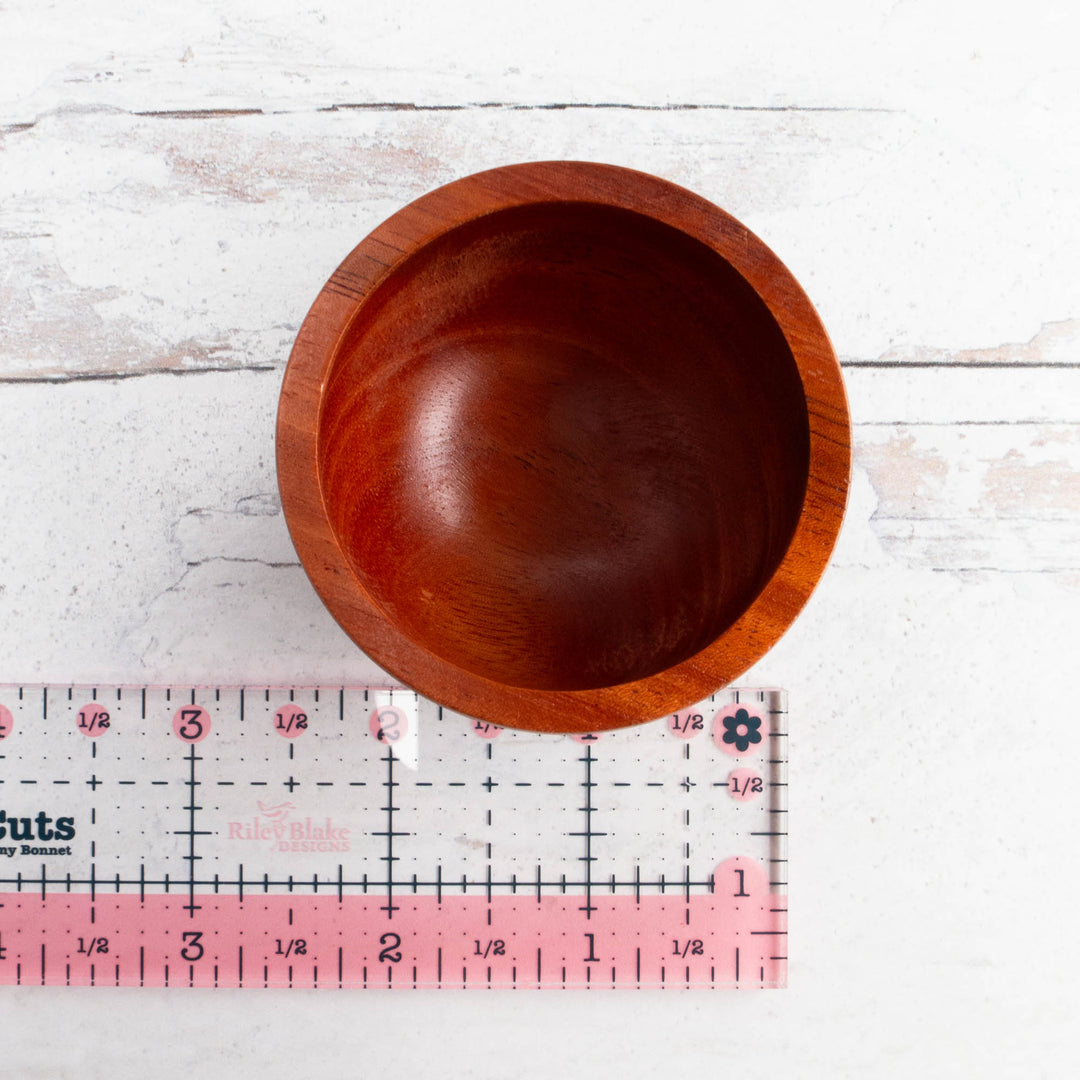 Wooden Pincushion Base Bowls