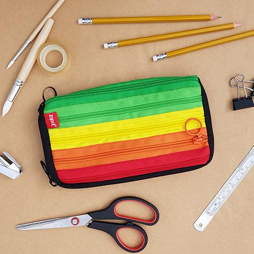 Colorful Zippers Pouch